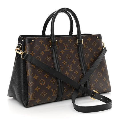 Louis Vuitton Monogram Soufflot MM Black 3 of 12