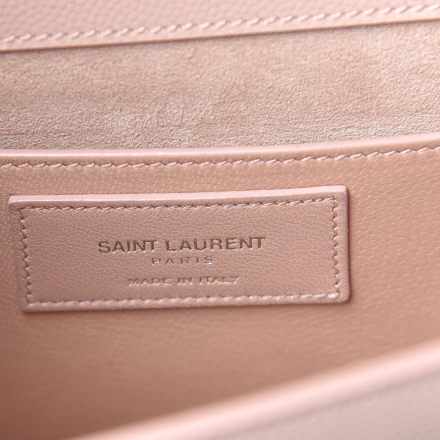 Saint Laurent Grain De Poudre Small Betty Pale Blush 6 of 9