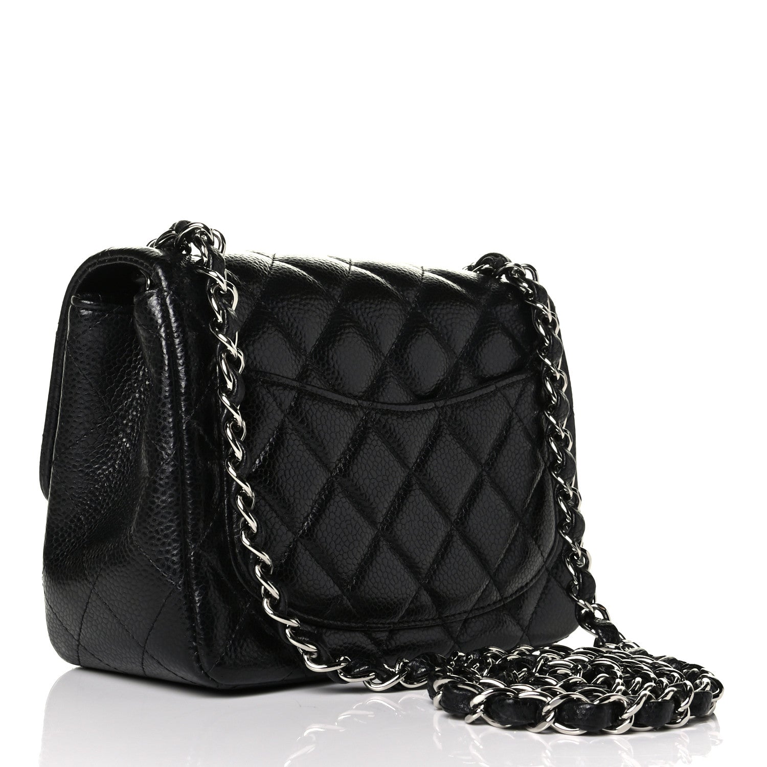 Chanel Caviar Quilted Mini Square Flap Black 2 of 7