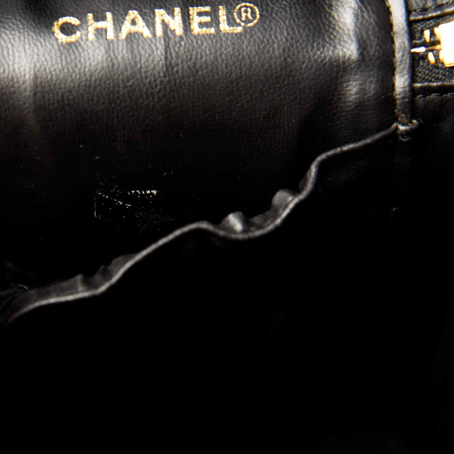 Caviar Cosmetic Vanity Bag Black