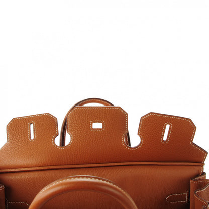 Hermes Taurillon Clemence Birkin 35 Gold 10 of 24