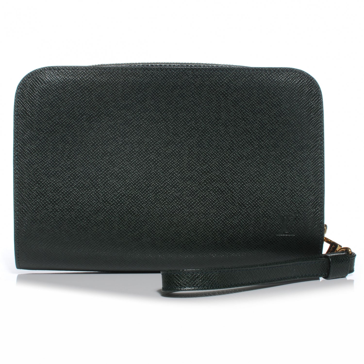 Louis Vuitton Taiga Pochette Baikal Epicea 1 of 7