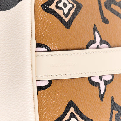 Louis Vuitton Monogram Giant Wild At Heart Speedy Bandouliere 25 Creme 8 of 11