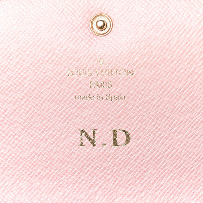 Louis Vuitton Monogram Emilie Wallet Rose Ballerine 6 of 8