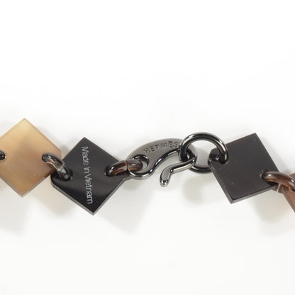 Hermes Buffalo Horn Lacquer Deva Necklace 4 of 4