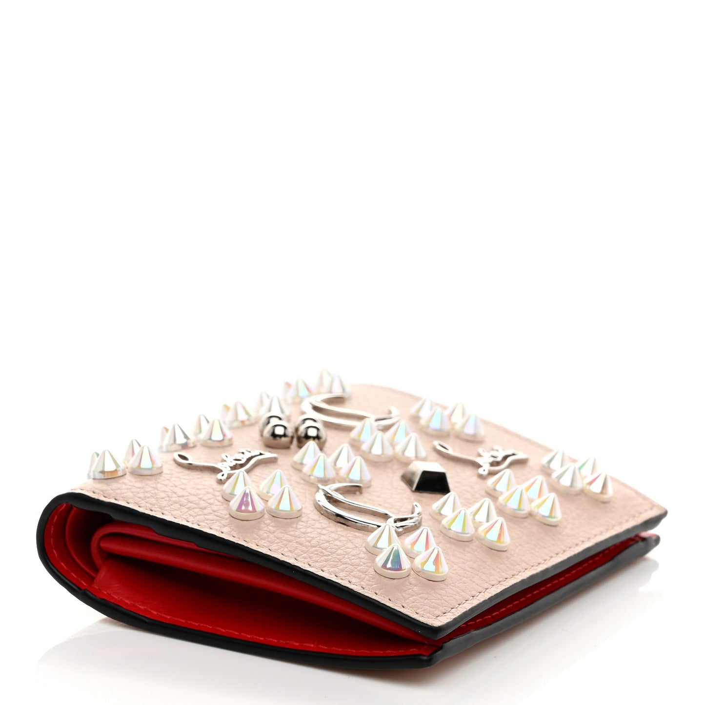 Calfskin Loubinthesky Panettone Palatin Wallet Ballerina