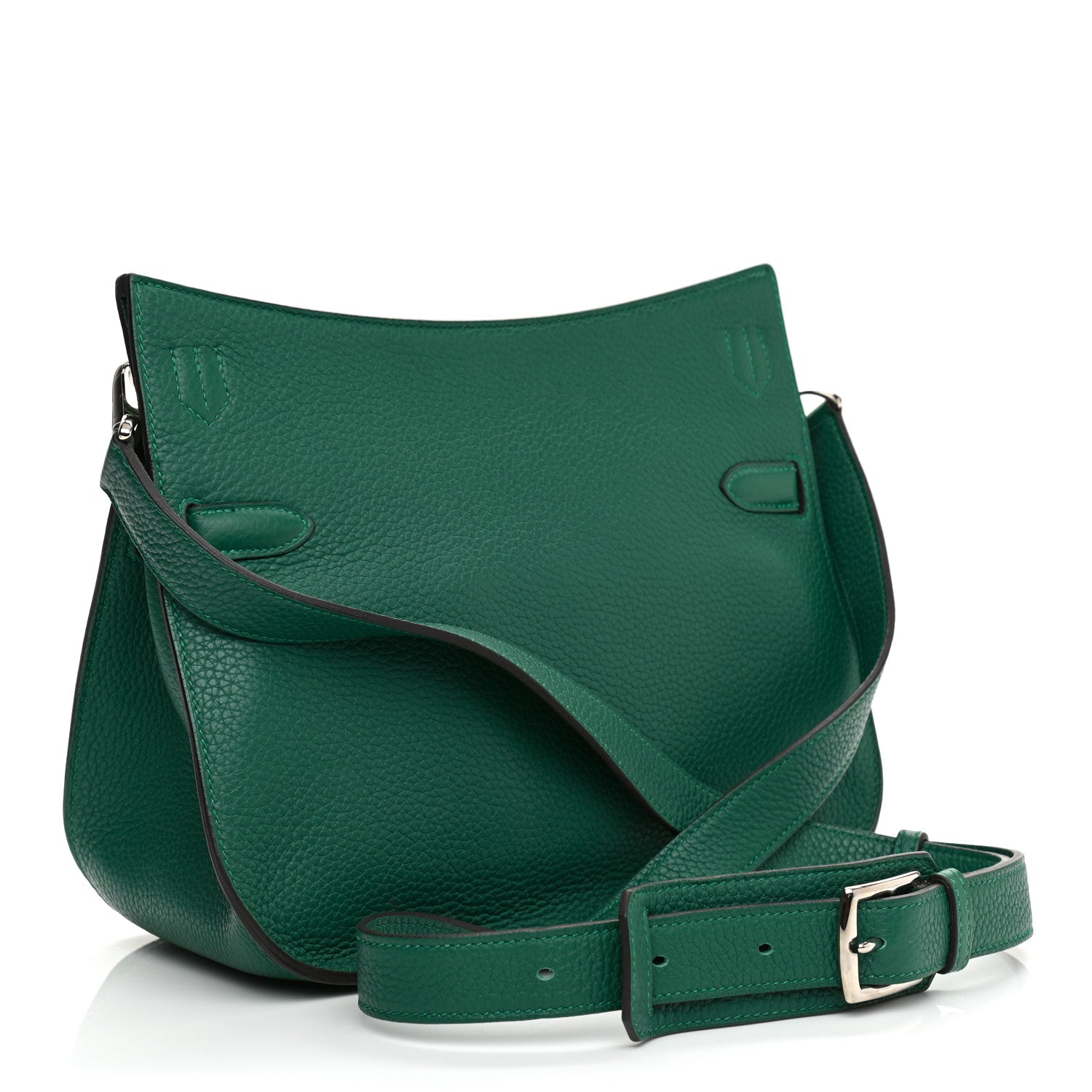 Hermes Taurillon Clemence Jypsiere 28 Malachite 2 of 10
