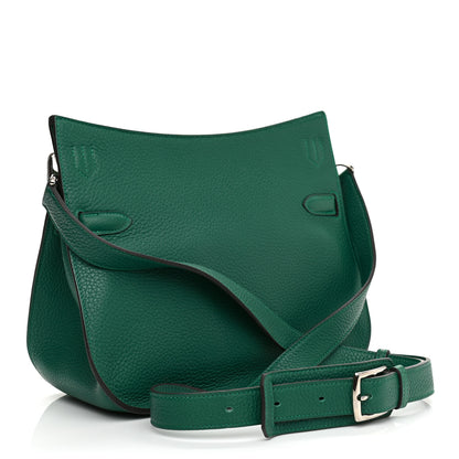 Hermes Taurillon Clemence Jypsiere 28 Malachite 2 of 10