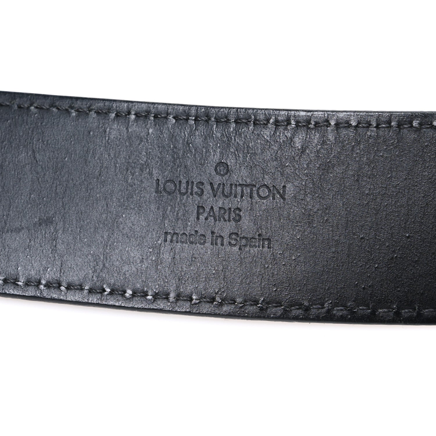 Louis Vuitton Taiga 35mm LV Initiales Belt 85 34 Ardoise 5 of 7