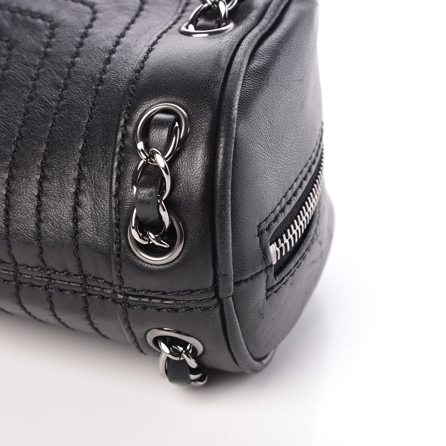 Chanel Lambskin Small Tassel Shoulder Bag Black 11 of 11