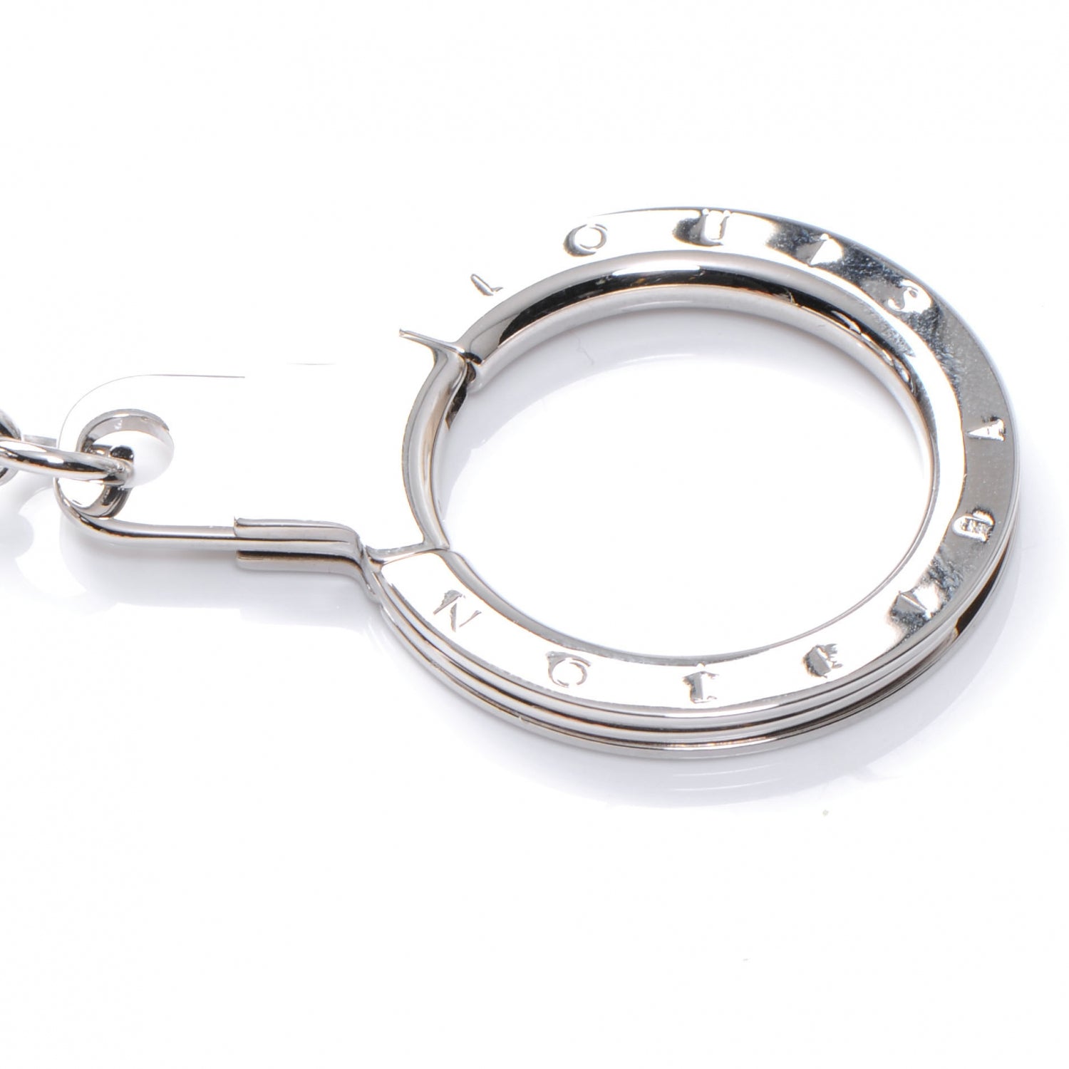 Louis Vuitton Disco Ball Key Ring Key Chain Silver 4 of 5