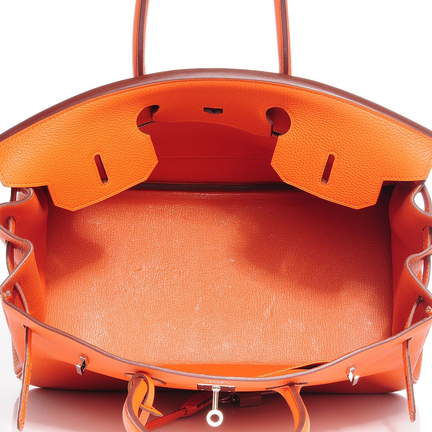 Togo Birkin 35 Orange