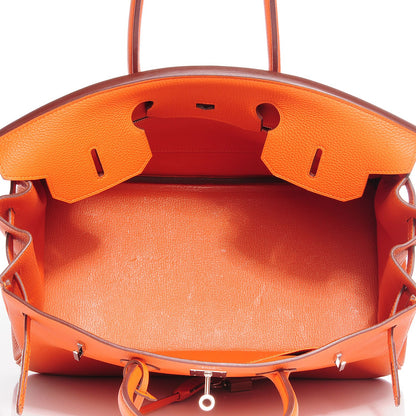 Hermes Togo Birkin 35 Orange 18 of 21