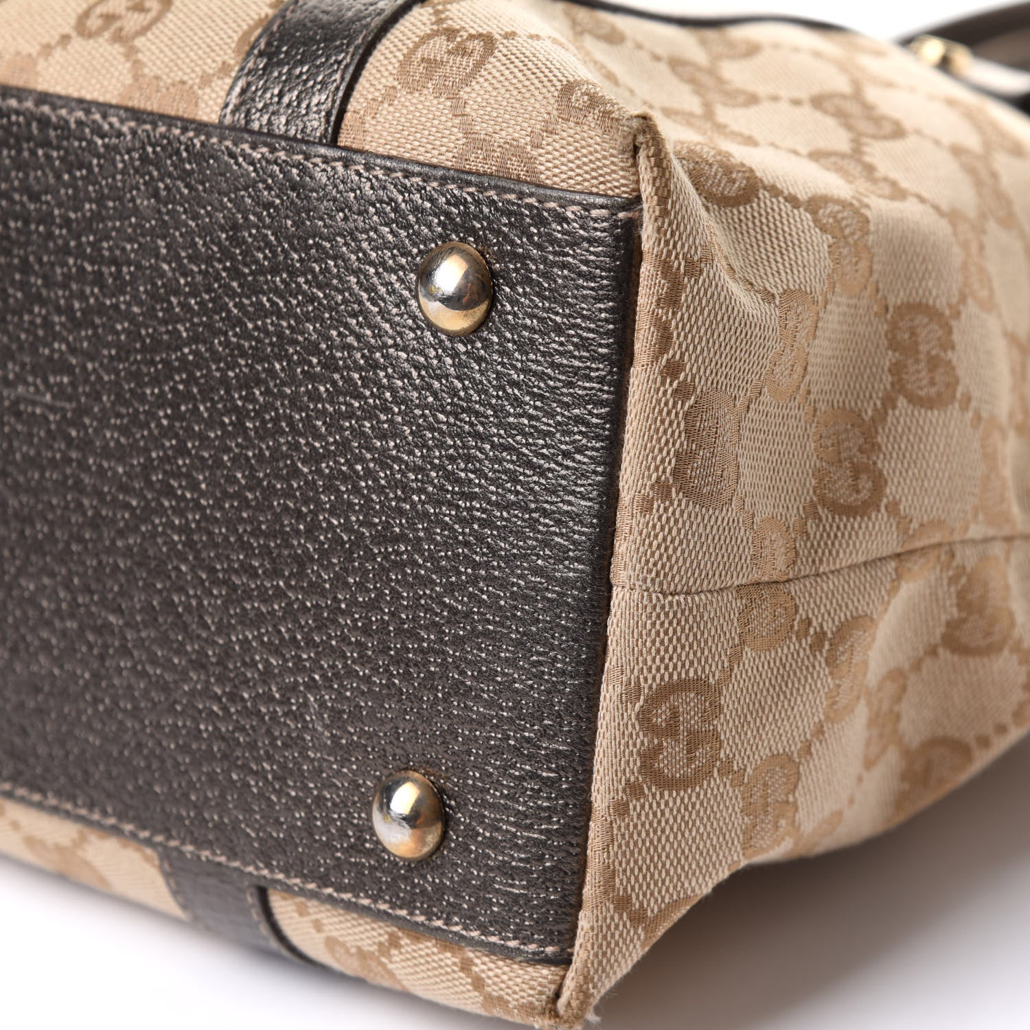 Gucci Monogram Medium Abbey Tote Dark Brown 11 of 11