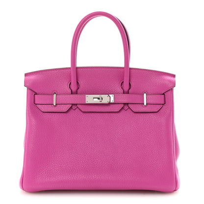 Hermes Taurillon Clemence Birkin 30 Magnolia 1 of 10