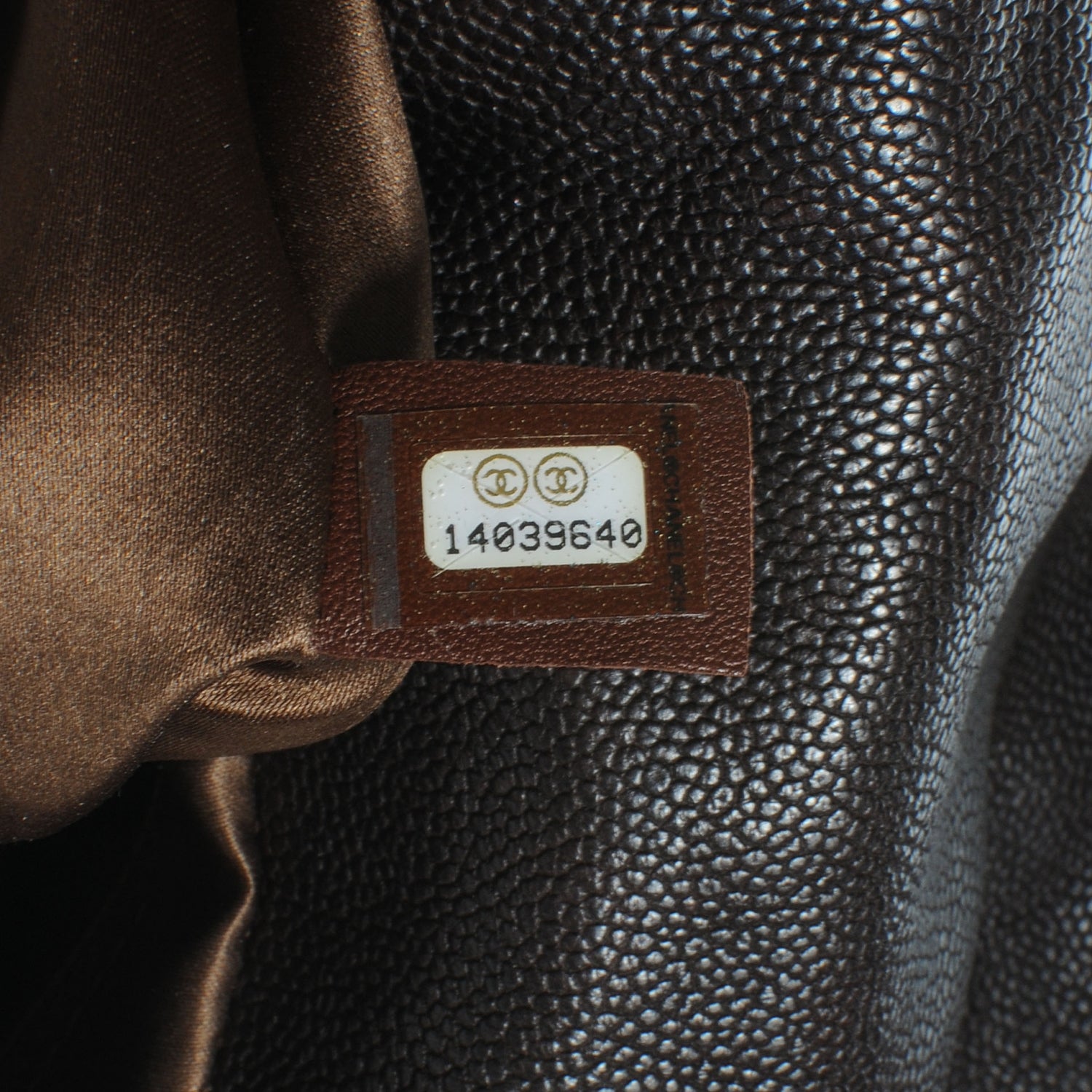Chanel Caviar Maxi Elastic Flap Brown 7 of 7