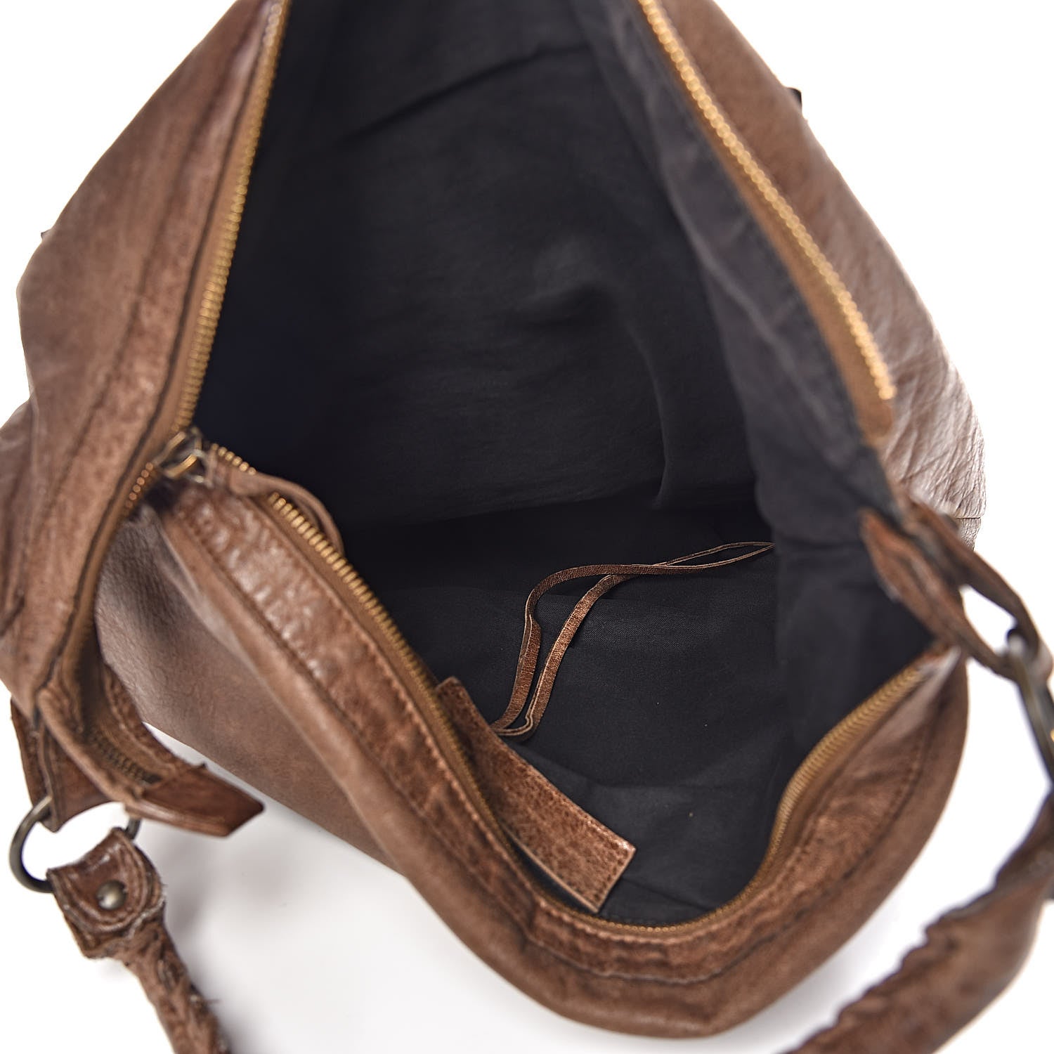 Balenciaga Agneau Classic Hardware Day Hobo Sienna 5 of 19