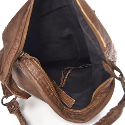 Balenciaga Agneau Classic Hardware Day Hobo Sienna 5 of 19