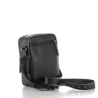 Burberry London Grainy Calfskin Messenger Bag Black 3 of 7