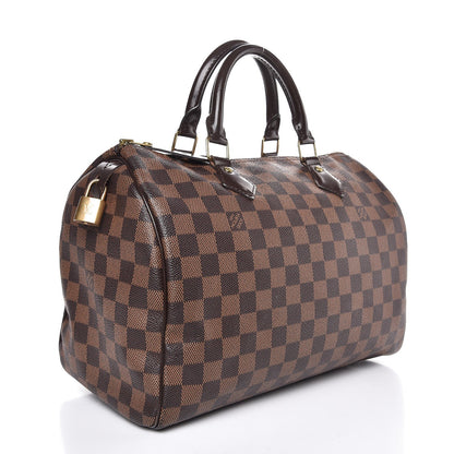 Louis Vuitton Damier Ebene Speedy 30 3 of 12