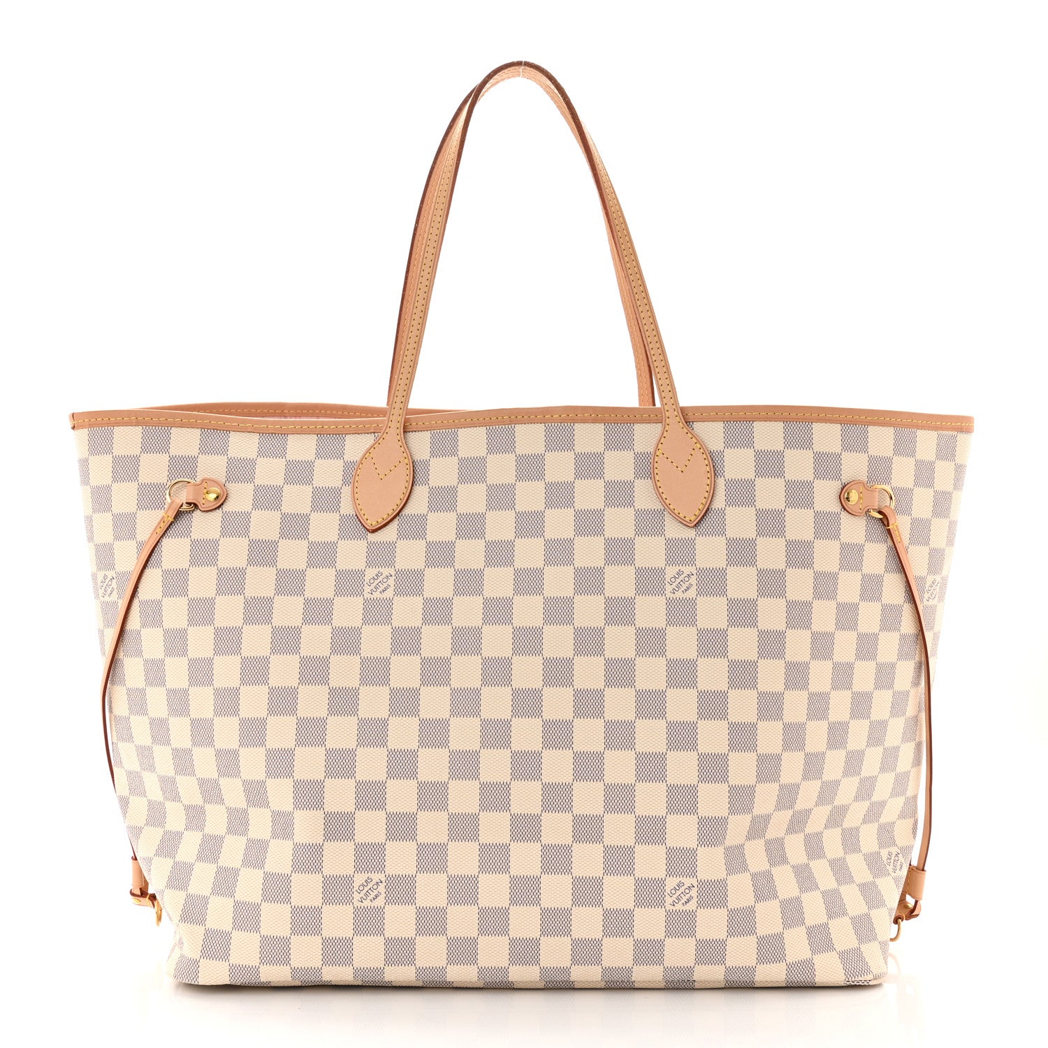 Louis Vuitton Damier Azur Neo Neverfull GM Rose Ballerine 3 of 10