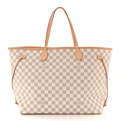 Louis Vuitton Damier Azur Neo Neverfull GM Rose Ballerine 3 of 10