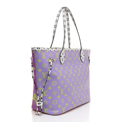 Louis Vuitton Monogram Giant Neverfull MM Pink Lilac 7 of 21