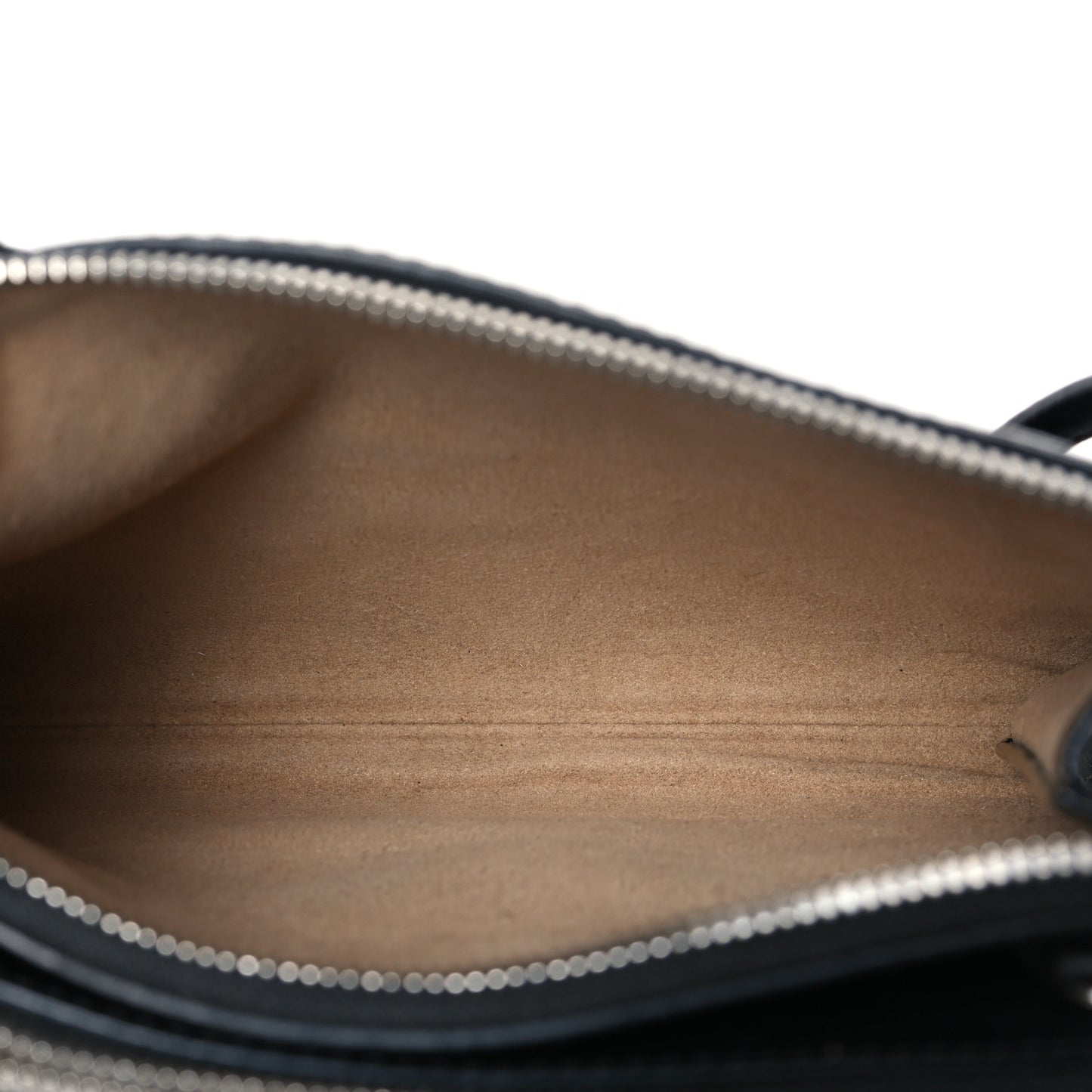 Calfskin Ottomar Monogram Crossbody Zip Messenger Pouch Black