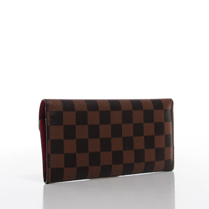 Louis Vuitton Damier Ebene Josephine Wallet Red 6 of 7