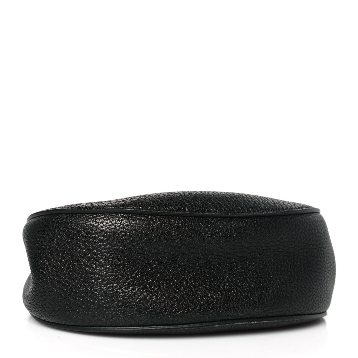 Grained Lambskin Mini Drew Shoulder Bag Black