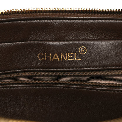 Chanel Suede Quilted Shoulder Bag Brown 5 of 17