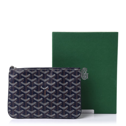 Goyard Goyardine Senat Pochette PM Navy 9 of 9