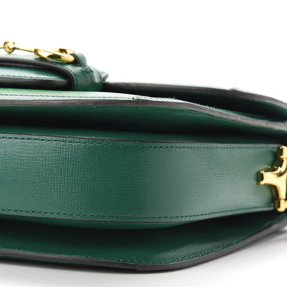 Gucci Azalea Calfskin Horsebit 1955 Shoulder Bag New Shamarock Emerald 9 of 12