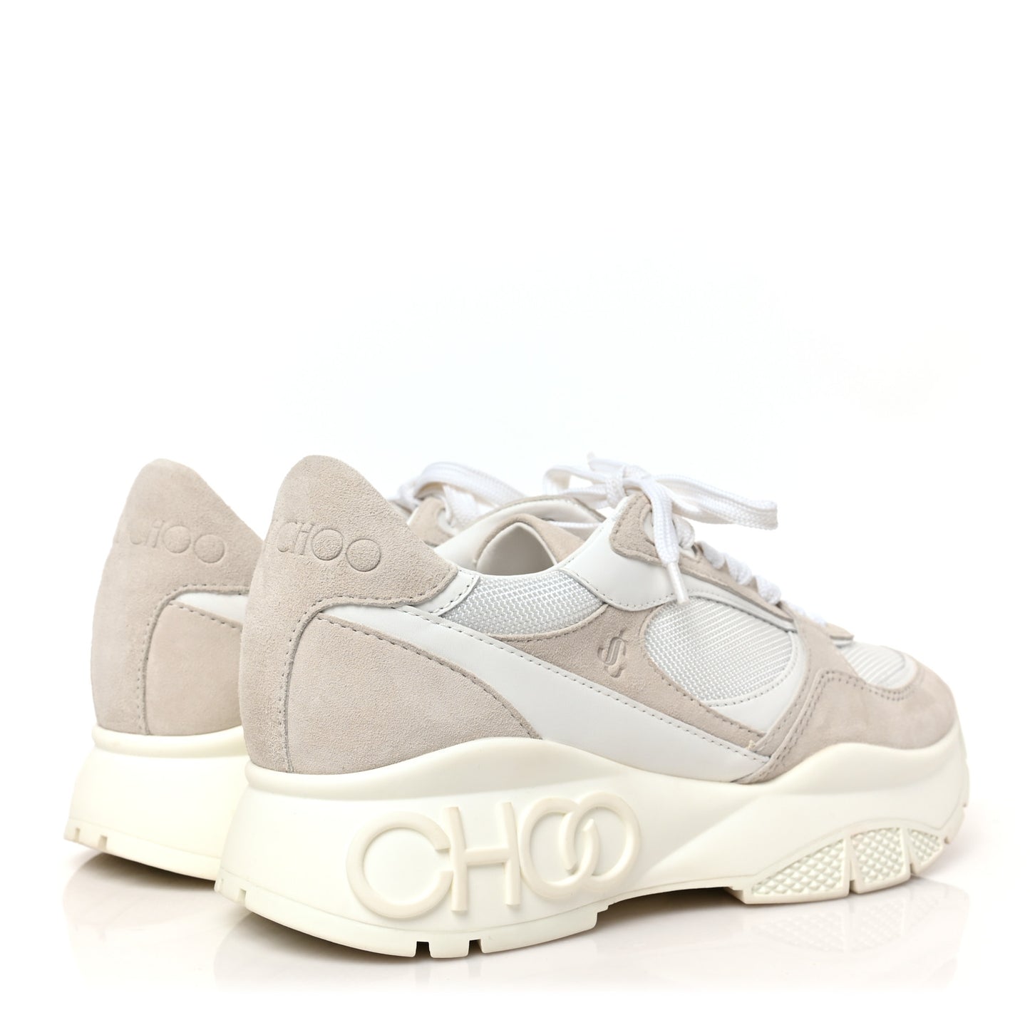 Neoprene Women LandonLow Top Sneakers 39 Grey White