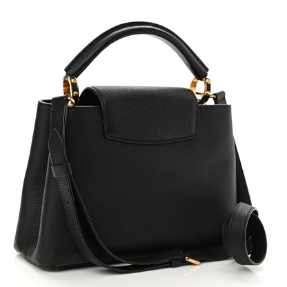 Louis Vuitton Taurillon Capucines BB Black 3 of 7