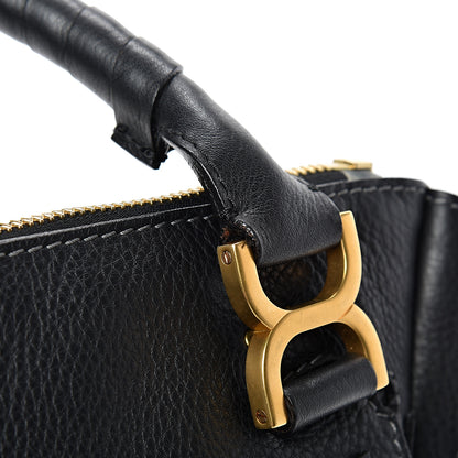 Chloe Calfskin Medium Marcie Satchel Black 11 of 12