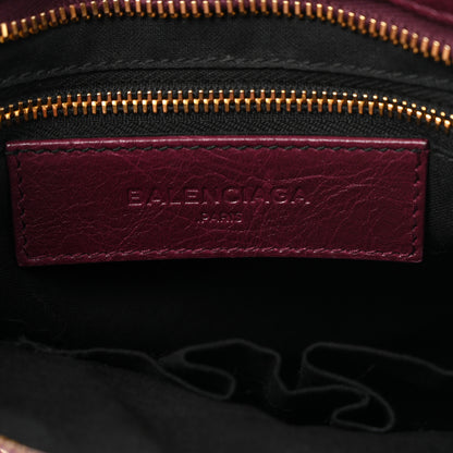 Balenciaga Agneau Classic Gold Hardware S City Violet Prune 7 of 11