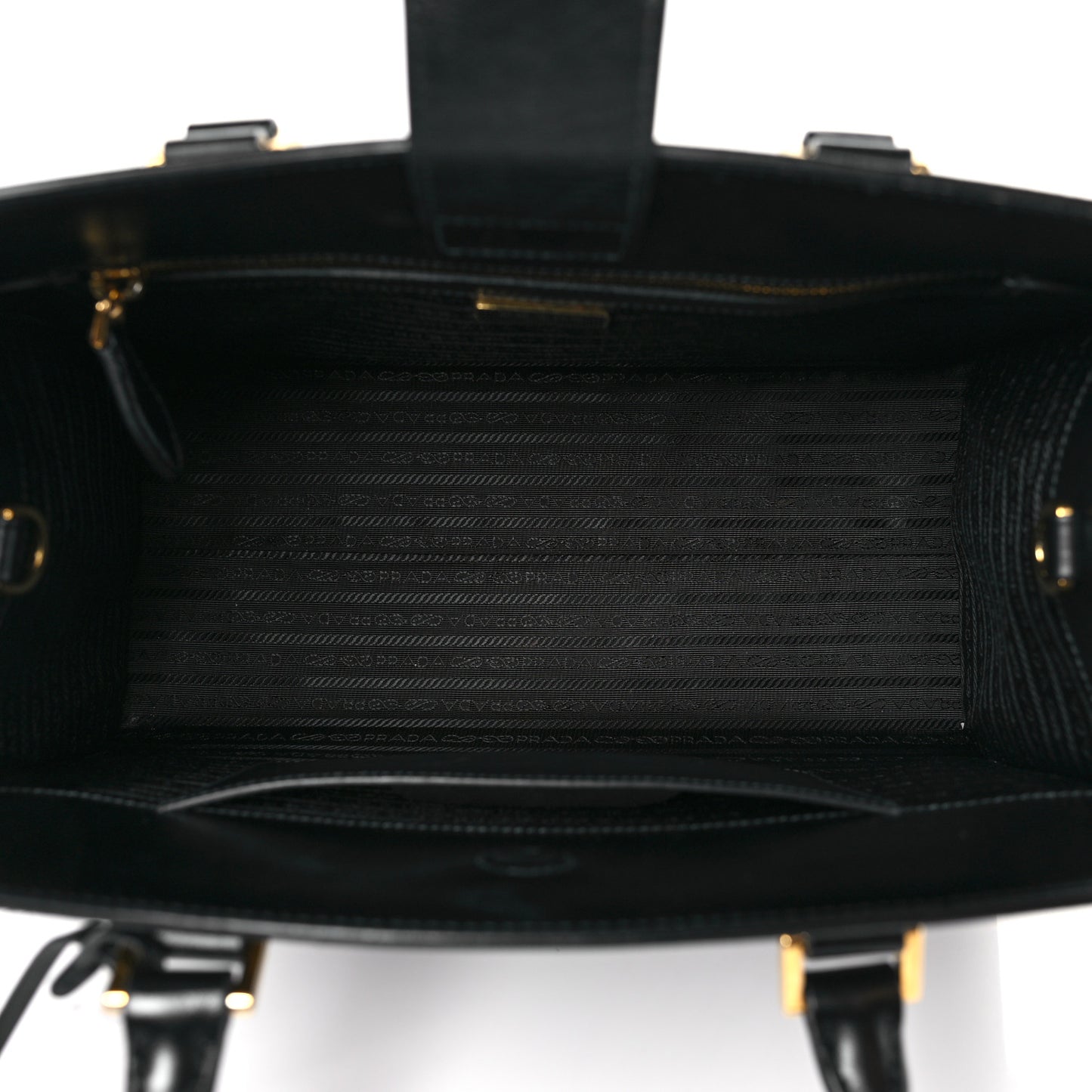 Saffiano Soft Calfskin Tote Black