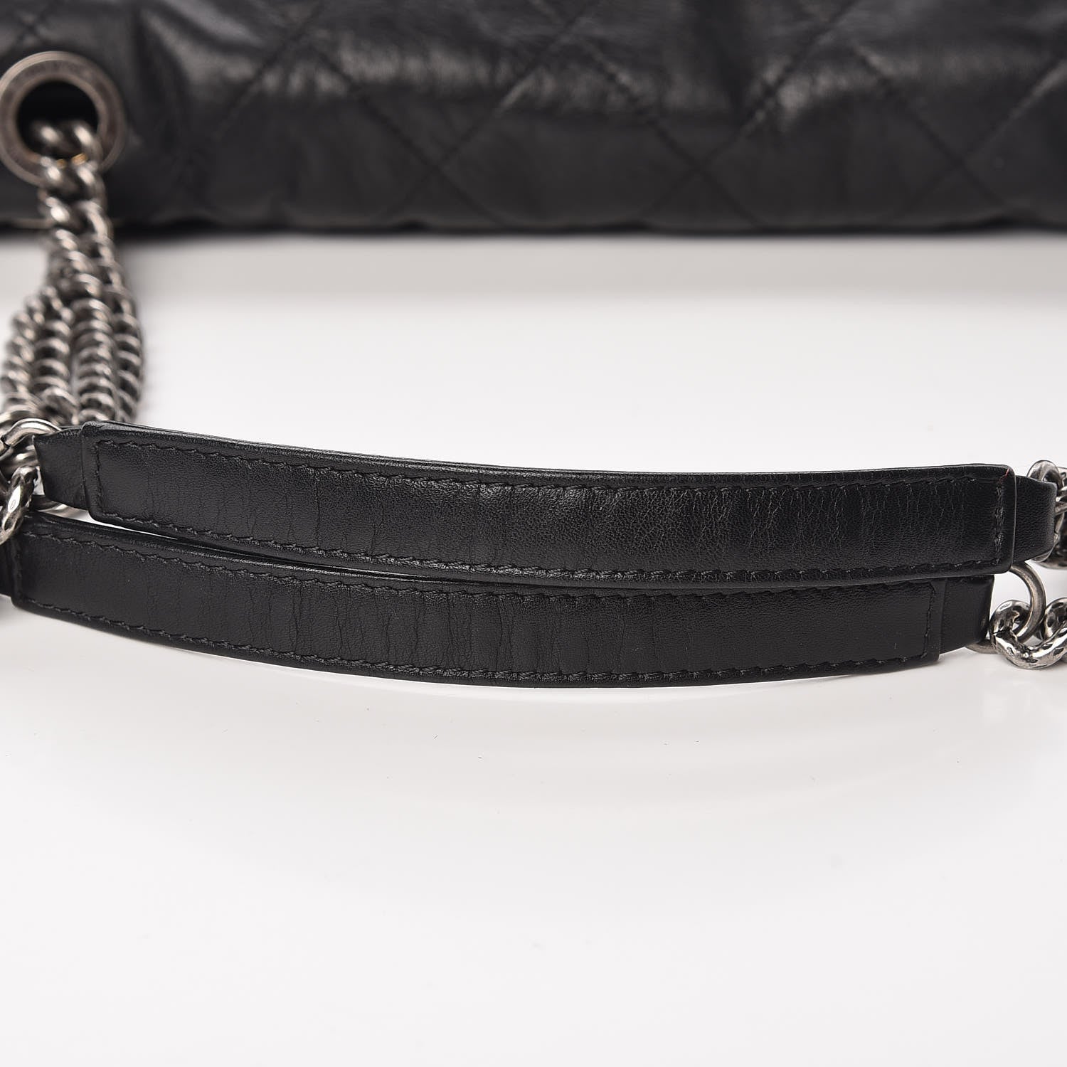 Chanel Calfskin Coco Pleats Flap Black 18 of 19