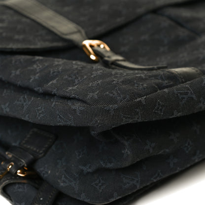 Louis Vuitton Mini Monogram Denise Navy 9 of 17