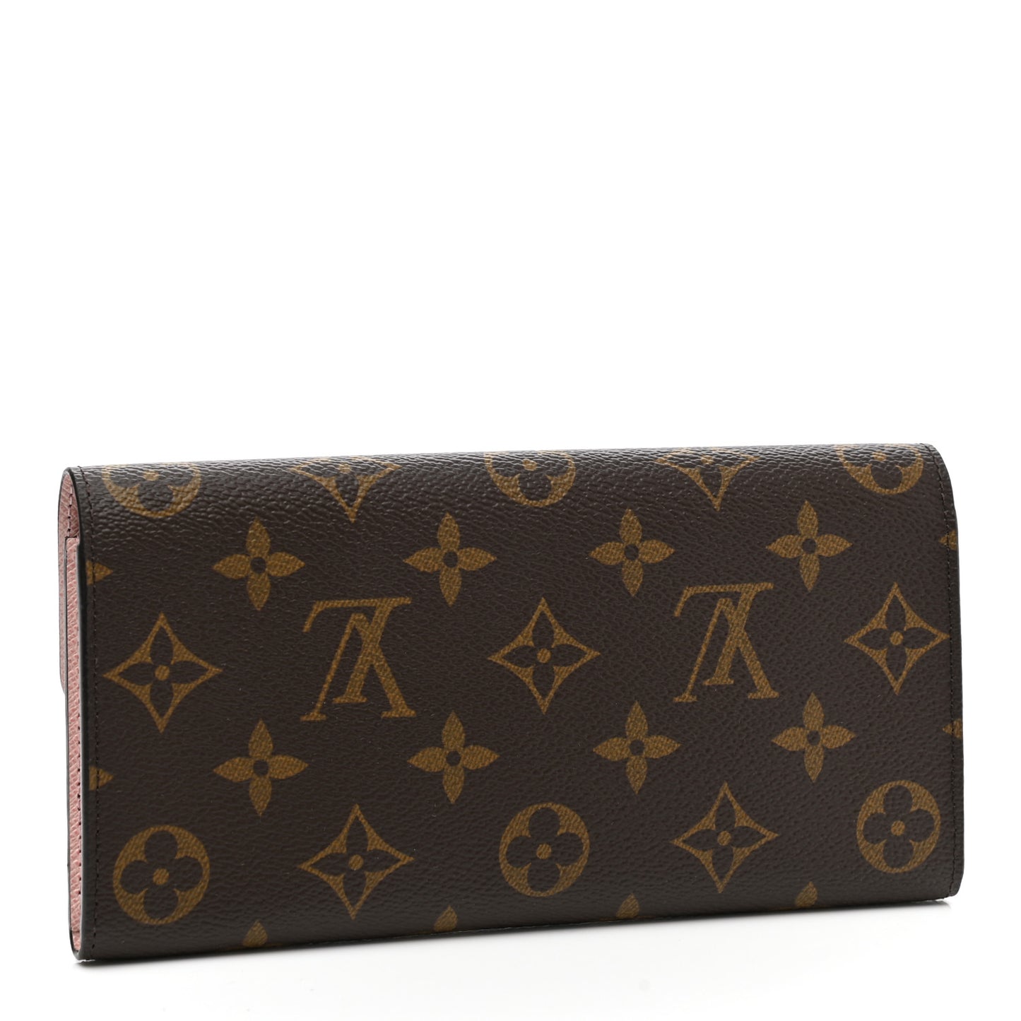 Monogram Emilie Wallet Rose Ballerine