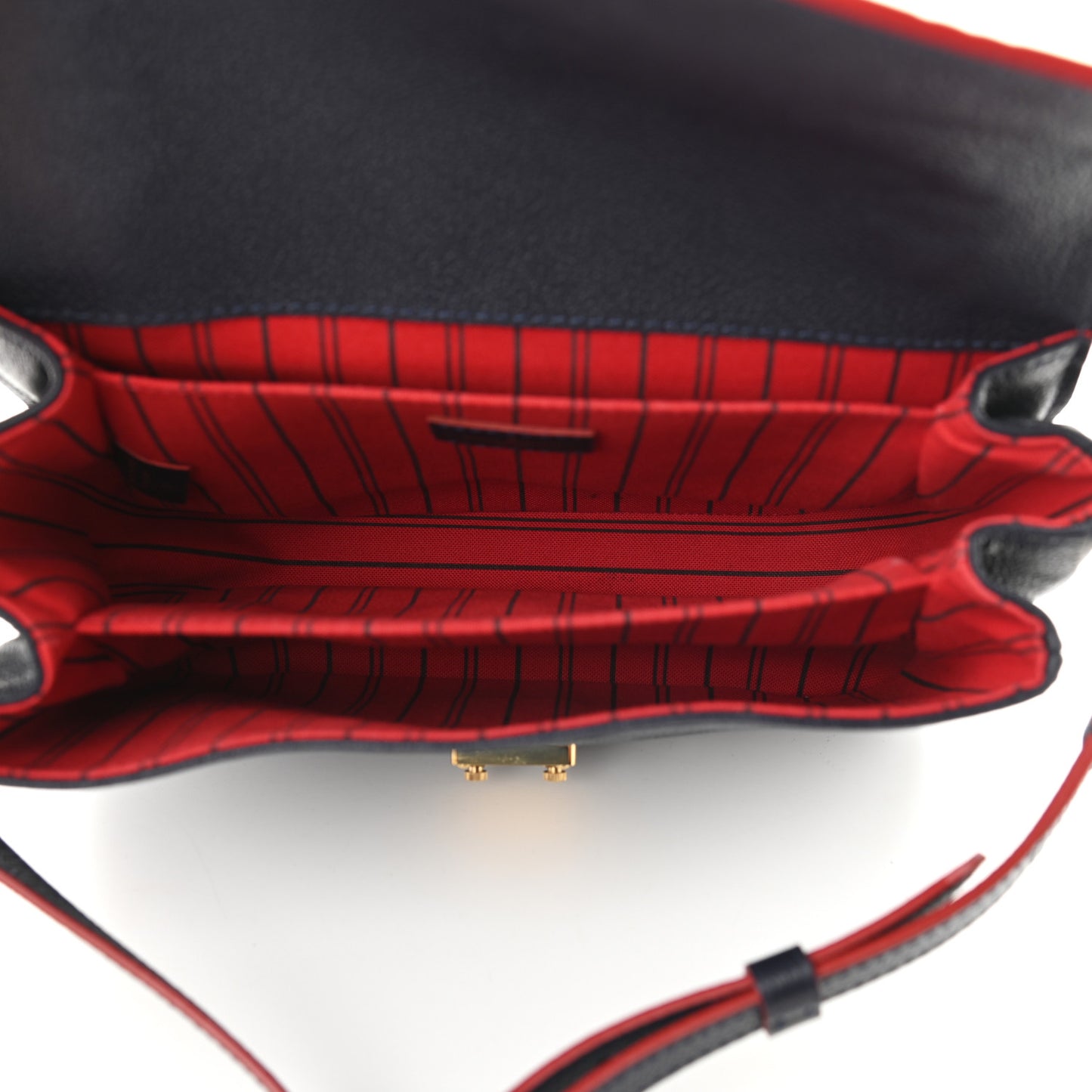 Empreinte Pochette Metis Marine Rouge