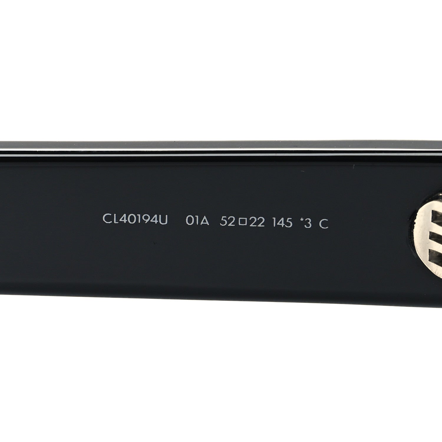 Celine Acetate Triomphe 01 Sunglasses CL 40194U Black 6 of 7