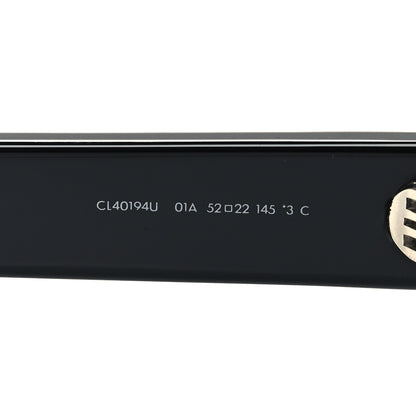 Celine Acetate Triomphe 01 Sunglasses CL 40194U Black 6 of 7