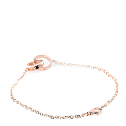 Cartier 18K Pink Gold Interlocking LOVE Bracelet 3 of 8