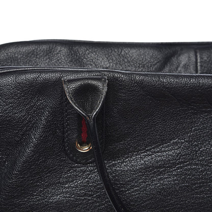 Gucci Calfskin Large Princy Boston Tote Black 10 of 11