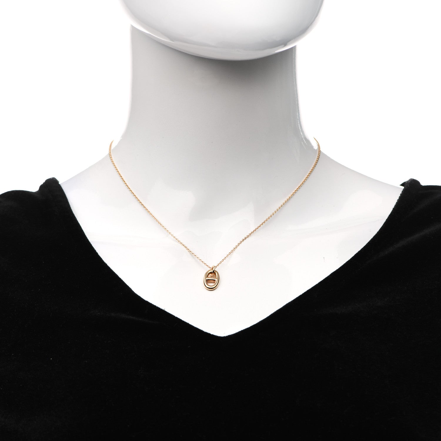 Hermes 18K Rose Gold PM Farandole Pendant Necklace 2 of 5