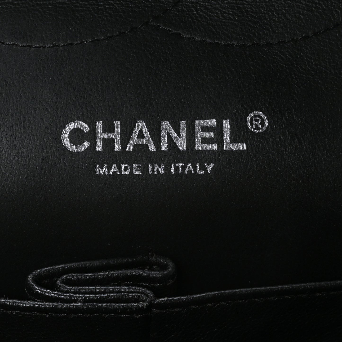 Lambskin Quilted Jumbo Double Flap So Black