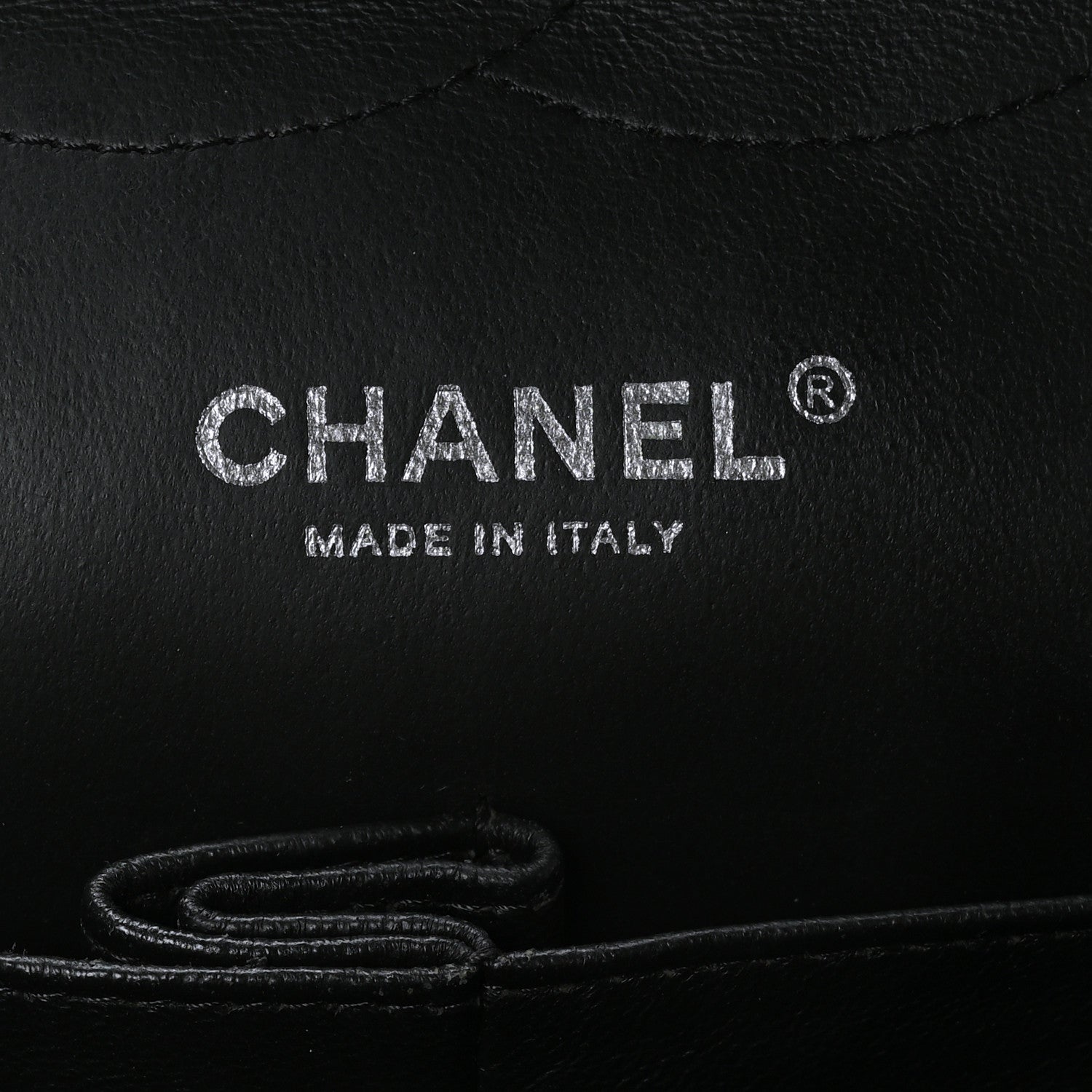 Chanel Lambskin Quilted Jumbo Double Flap So Black 7 of 11