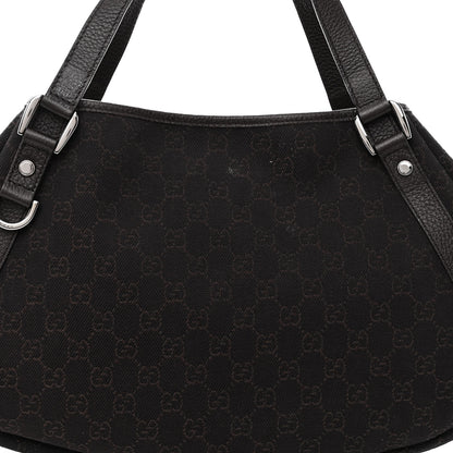 Gucci Monogram Medium Abbey Shoulder Bag Chocolate 7 of 12